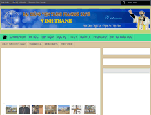 Tablet Screenshot of daichungvienvinhthanh.com
